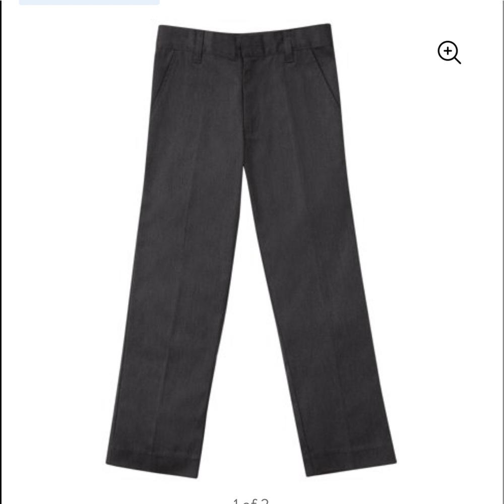 NWT Classroom Uniforms Gray Boys Husky pant